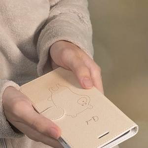 スマホケース2019『きもクマ』手帳型ケース