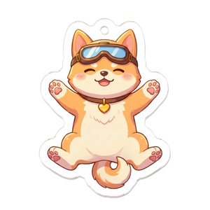 Shiba Inu (Nana) Acrylic Keychain 5