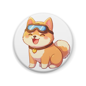 Shiba Inu (Nana) Can Badge 1