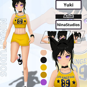 3D VTUBER MODEL- YUKI SPORTS