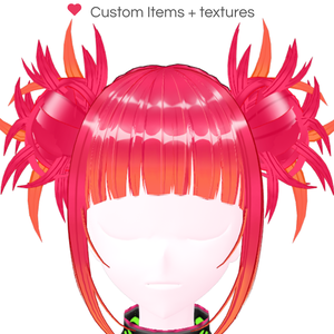 原宿系Vroid 3Dヘアアレンジ - 3D Vroid Hairstyle -Harajuku Inspired