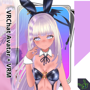 3D Avatar VRChat/VRM - Hana 悪魔バニー