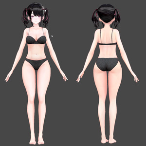 【オリジナル3Dモデル】Yua (ユア) 缩略图 17
