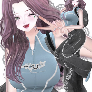 〈20アバター対応〉 ✦｡✨Wave-hair｡✦ 缩略图 8