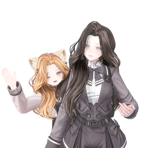 〈20アバター対応〉 ✦｡✨Wave-hair｡✦ 缩略图 3
