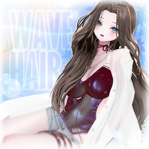〈20アバター対応〉 ✦｡✨Wave-hair｡✦ 缩略图 9