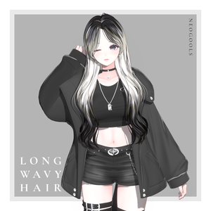 〈14アバター対応〉 ✦｡✨Long_Wavy_Hair｡