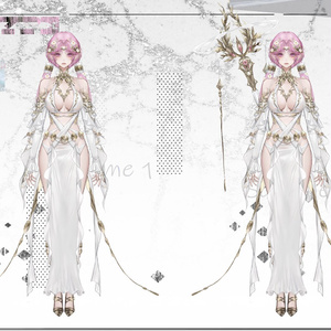 PINK RABBIT FEMALE VTUBER BUNDLE