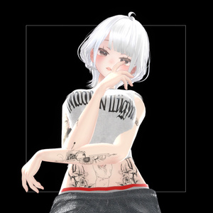 『Sio対応』腰パンジーンズ【VRC衣装】 缩略图 3