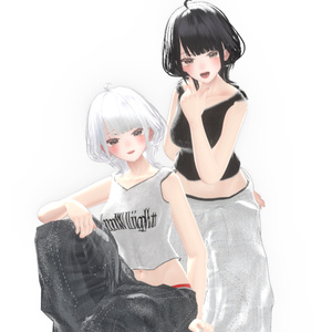 『Sio対応』腰パンジーンズ【VRC衣装】 缩略图 6