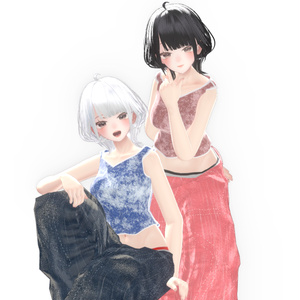 『Sio対応』腰パンジーンズ【VRC衣装】 缩略图 8