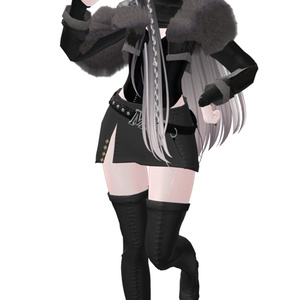 【5アバター対応】Lunar Fur Muse【オリジナル３D衣装】 缩略图 15