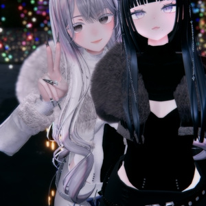 【5アバター対応】Lunar Fur Muse【オリジナル３D衣装】 缩略图 14