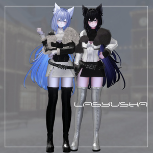 【5アバター対応】Lunar Fur Muse【オリジナル３D衣装】 缩略图 11