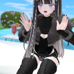 【5アバター対応】Lunar Fur Muse【オリジナル３D衣装】 缩略图 23