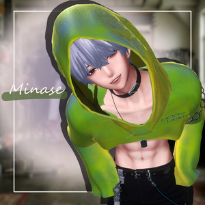 【 Free 】Short_Hoodie 【8アバター対応】 缩略图 5