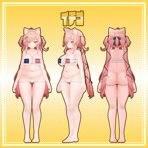 🟡【6アバター対応】眼帯ビキニ EyePatchBikini【ギミック付き】🟡 缩略图 15
