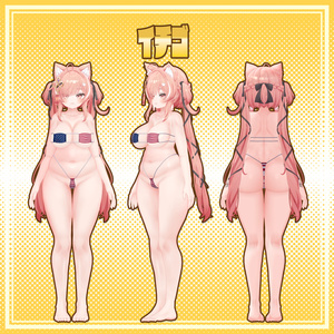 🟡【6アバター対応】眼帯ビキニ EyePatchBikini【ギミック付き】🟡 缩略图 14