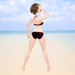 VRoidモバイル用水着テクスチャ Swimsuit only for mobile