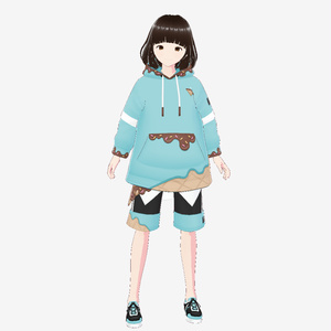 VRoidモバイル用CLCT for SWEETS