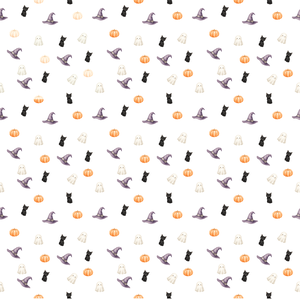 大人かわいいハロウィン デジタルペーパー