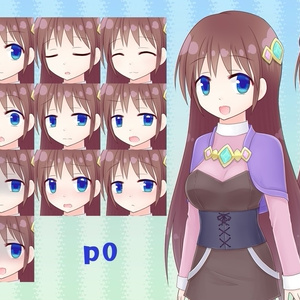喫甘展立ち絵素材集02