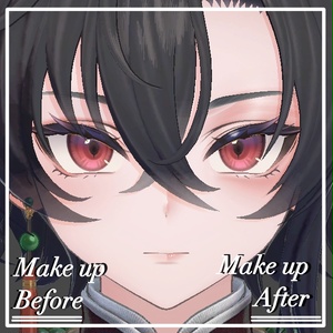 【Bokusei/墨惺】Unusual eyes (15colcrs) & Natural make up texture pack！ 缩略图 3