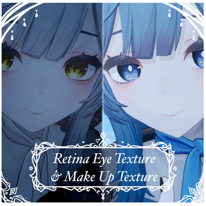 【Retinia/レティニア】eye Texture (20 colors) & Make Up Texture