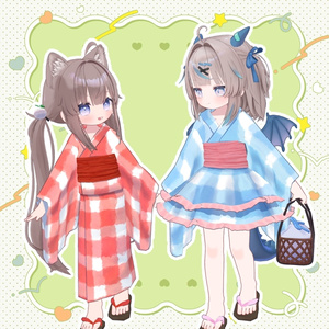 おまつりゆかた【ひかるん/リュミィ・まめふれんず対応】 缩略图 6