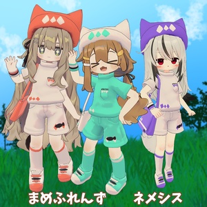 ネハイル版追加！🐈🐾にゃっちおさんぽウェア🐾🐈【VRChat想定衣装】 缩略图 5