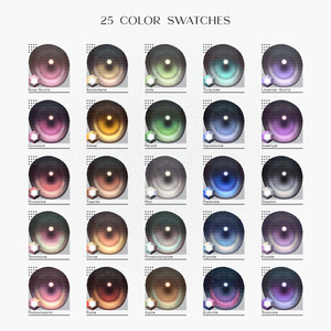 【６アバター対応】Gemstone Eye Texture 缩略图 4