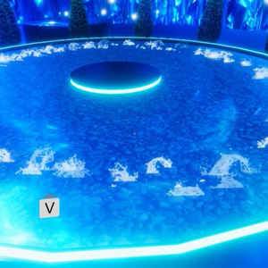 【VRChatワールド】JellyFishAquarium Ver2 ※VCC,SDK3対応 缩略图 5