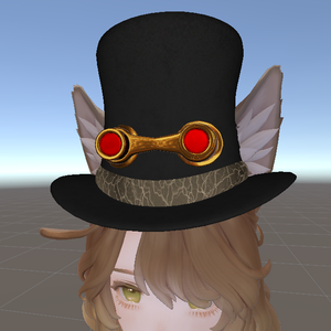 スチームパンク帽子 MA VRChat Liltoon