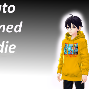 (Vroid)Naruto themed hoodie