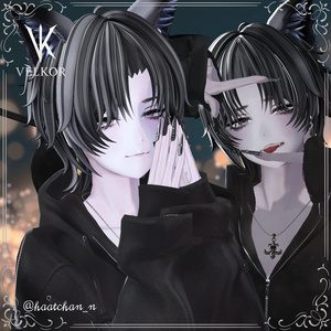 ♢Veiled Dual Hair♢ 缩略图 3