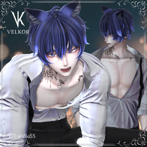 ♢Veiled Dual Hair♢ 缩略图 7