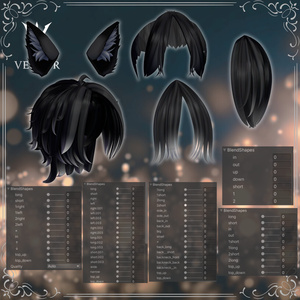 ♢Veiled Dual Hair♢ 缩略图 15