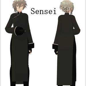【SASIKIZU様 アバター用衣装】長袍（チャンパオ） 缩略图 10