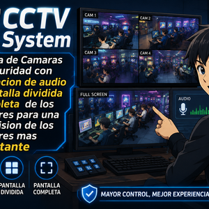 CCTV System | Security Cams With Audio of Players [Free]