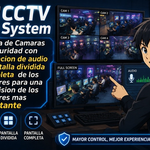 CCTV System | Security Cams With Audio of Players [Free]