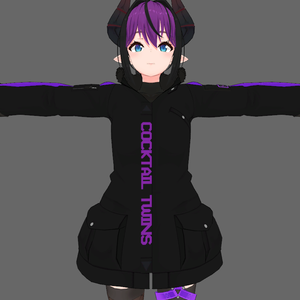 Lena Cocktail(レナ・カクテル) Purple Texture Recolor