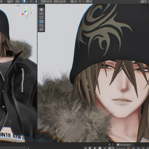 【Yuri/ 悠莉】 Makeup & eye & body & Face Blendshape 缩略图 4