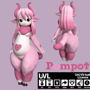 【VRM&VRC】ポンポットちゃん！