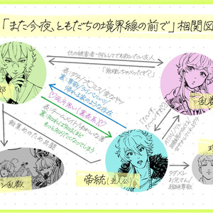 また今夜、ともだちの境界線の前で（その導 #3）[帝幻漫画]