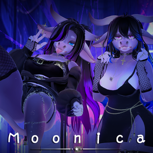 ⊹Moonica☾ - VRChat Avatar (PC+SPS+GoGoLoco)