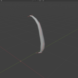 Blender カーブのコントロールポイントに沿ってアーマチャーを制作するアドオン