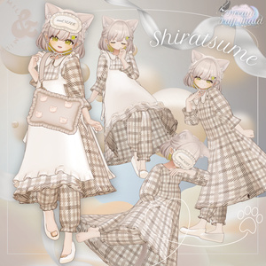 【5アバター対応】Dream Puff Maid【#andMILKvrc】 缩略图 8