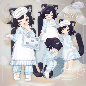 【5アバター対応】Dream Puff Maid【#andMILKvrc】 缩略图 7