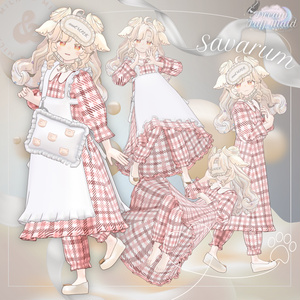 【5アバター対応】Dream Puff Maid【#andMILKvrc】 缩略图 10