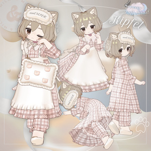 【5アバター対応】Dream Puff Maid【#andMILKvrc】 缩略图 6